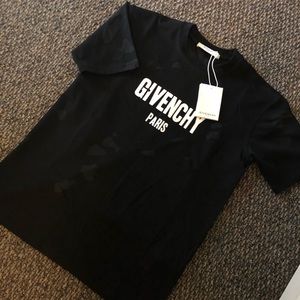 givenchy distressed tee